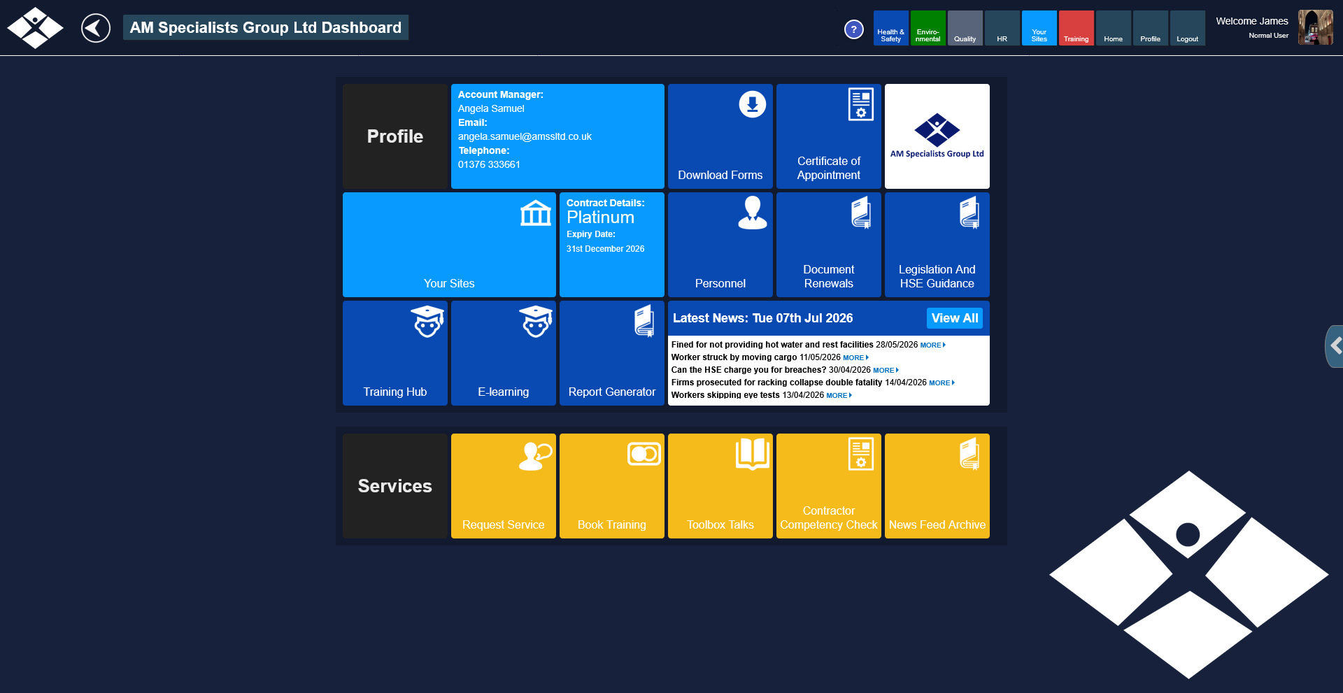 Portal Dashboard